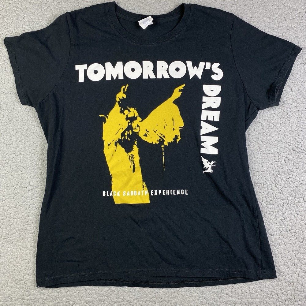 Black‎ Sabbath Experience Tomorrow's Dream T-shirt Mens L Black Band Ozzy Metal